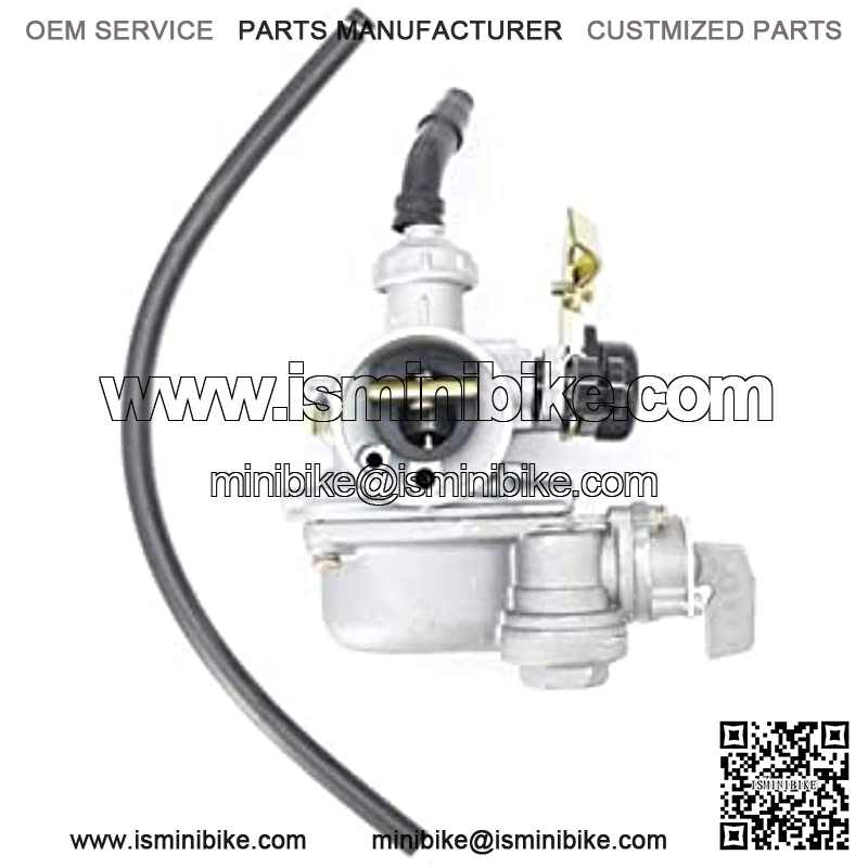PZ19 19MM Carburador de Motocicletas Compatible con Keihin Carb por 50 70 90cc Canal de Buggy Kart Motor Horizontal Piezas de carburador (Color : Army Green) - Image 2