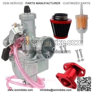 VM22 Intake Manifold Joint For Predator 212cc GX200 196cc Mini Bike Go Kart Blue