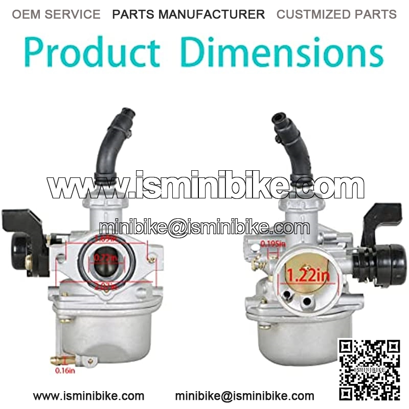 PZ19 Carburetor with Air Filter 50cc 70cc 90cc 110cc 125cc Replacement for ATV Dirt Bike Go Kart - Image 3