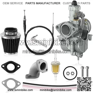 BA5-V02 VM22 Carburetor Carb Replacement for Non Hemi Predator 212cc Coleman CT200U CT200U-EX BT200X KT196 GX160 GX200 Engine Baja Warrior MB200 196cc Mini Bike Go Kart Parts