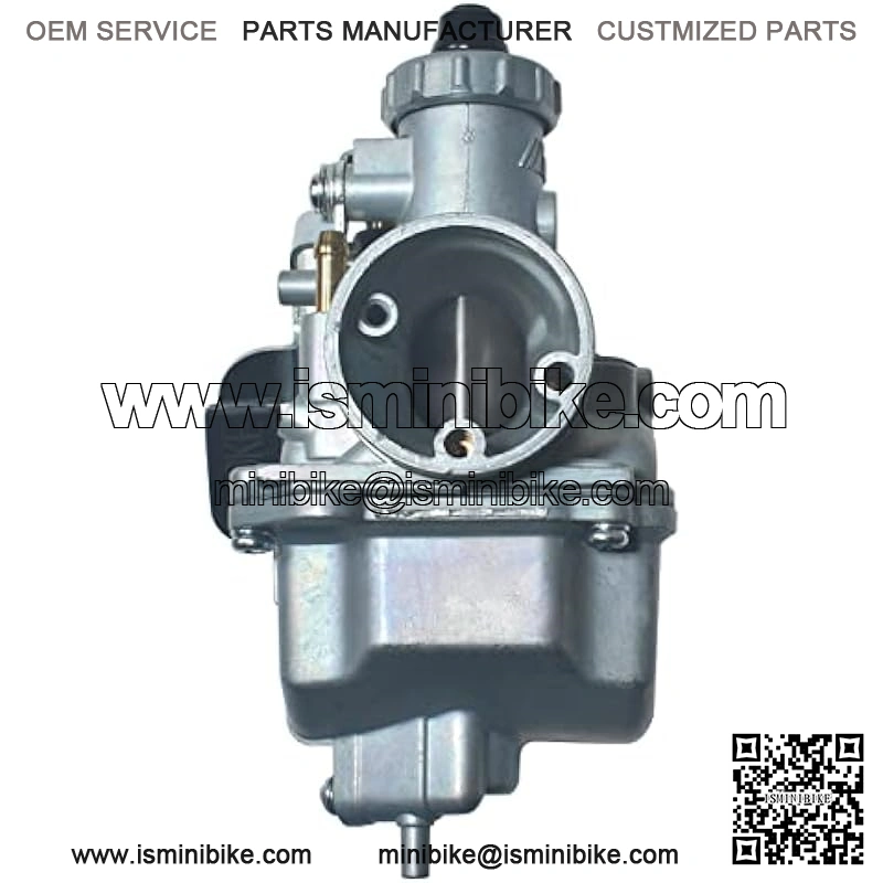 VM22 Carburetor w/Curved Manifold 38mm air filter kit fit for Predator 212cc GX200 Coleman CT200U BT200X Mini bike Engine KT196 Go kart Black/Silver - Image 3