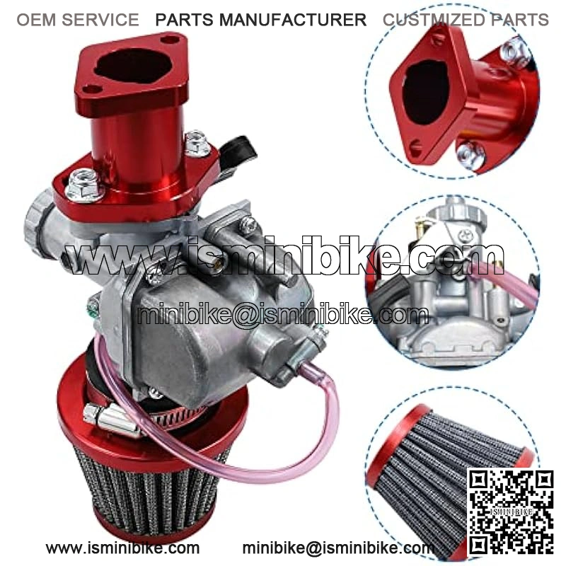 212cc Carburetor with Air Filter Intake Mainfold VM22 Performance for Mikuni 22mm Carb Predator 212cc 196cc Mini Bike Go Kart KT196 BT200X CT200U Honda GX200 Clone Engine - Image 4
