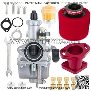 VM22 26mm Racing Carburetor Carb for Mikuni Performance Predator 212cc GX160 Honda GX200 CT200U 196cc KT196 Clones Go Kart Mini Bike Race Kart
