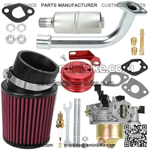 Aluminum Alloy Big Bore 30mm Cylinder Head GY6 50CC Mini Pocket Bike