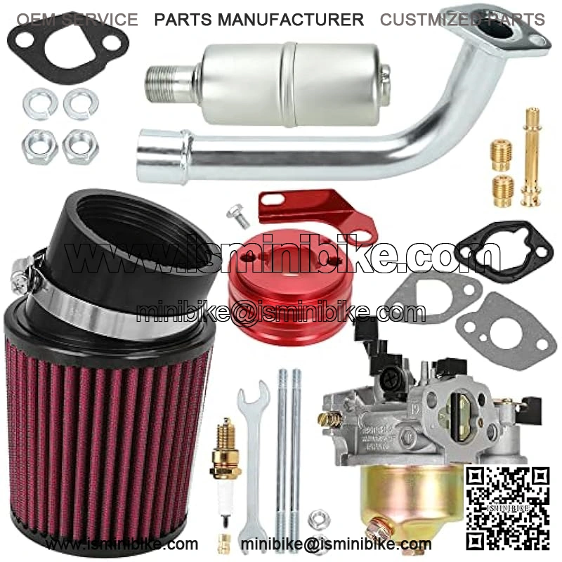Aluminum Alloy Big Bore 30mm Cylinder Head GY6 50CC Mini Pocket Bike