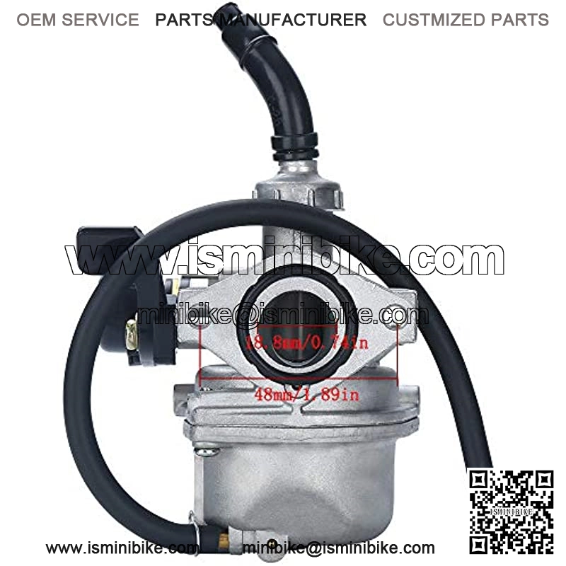 Carburetor PZ19 Carb Set, for 50cc 70cc 80cc 90cc 110cc 125cc ATV Dirt Pit Bike Honda CRF By LIAMTU, with Air Filter and Fuel Filter - Image 2