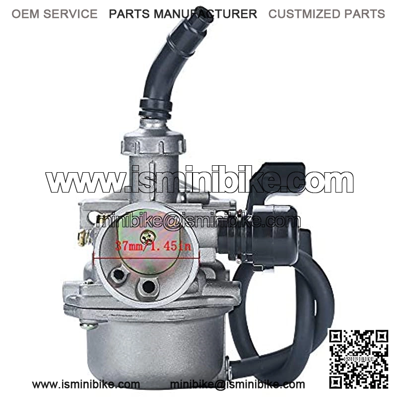 Carburetor PZ19 Carb Set, for 50cc 70cc 80cc 90cc 110cc 125cc ATV Dirt Pit Bike Honda CRF By LIAMTU, with Air Filter and Fuel Filter - Image 3