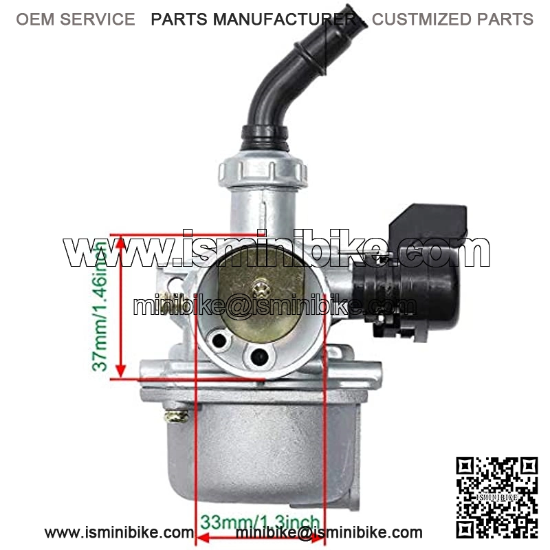 PZ19 Carburetor with 35mm Air Filter for Kazuma Baja 50cc 70cc 90cc 110cc 125cc Dirt Bike ATV,NST Quad 4 Stroke ATV Go Kart Pit Dirt Bike CRF50F XL75 CRF80F XR50R by KAKO - Image 4