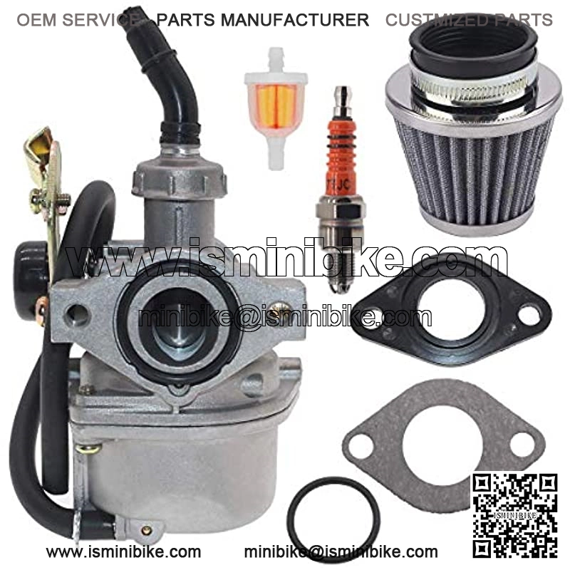 PZ19 Carburetor For Kazuma Baja 50cc 70cc 90cc 110cc 125cc NST Quad 4 Stroke ATV Go Kart Pit Dirt Bike CRF50F XL75 CRF80F XR50R