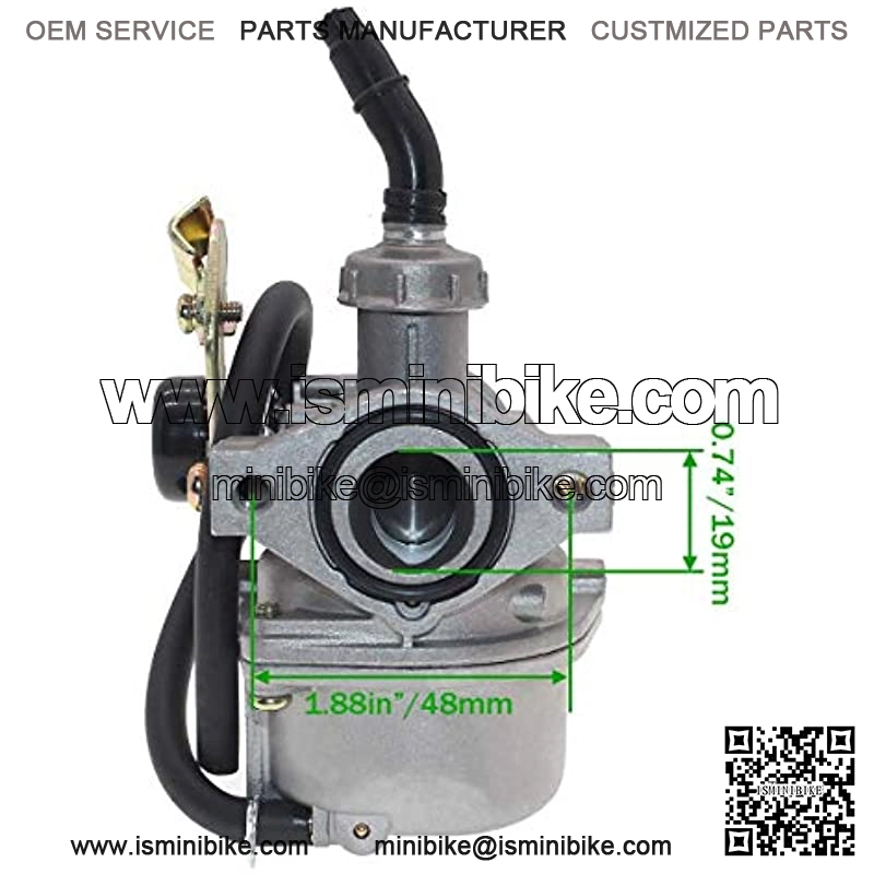 PZ19 Carburetor For Kazuma Baja 50cc 70cc 90cc 110cc 125cc NST Quad 4 Stroke ATV Go Kart Pit Dirt Bike CRF50F XL75 CRF80F XR50R - Image 4
