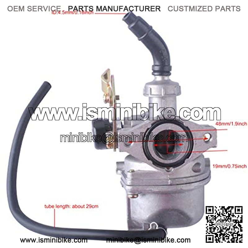 PZ19 Carburetor for Compatible with ATV Cable Choke Carb Gaskets with 35mm Motorcycle Air Filter Fuel Filters for Made 50cc 70cc 90cc 100cc 110cc 125cc Dirt Bike Scooter Go Karts - Image 3