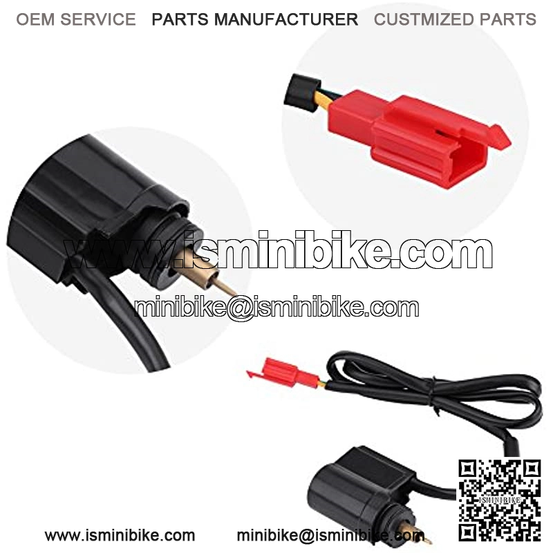 Electric Choke 2 Pin Carburetor Automatic Electric Choke E-Clotted Valve Carburetor Start Electric Choke for GY6 50cc 125cc 150cc Scooter Moped ATV Go Kart - Image 2