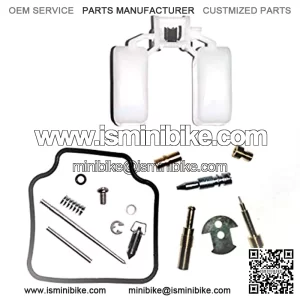 PD24 Carb Carburetor Repair Rebuild for Kit Gy6 125cc 150cc 24mm Moped Scooter Go Kart ATV