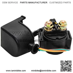 Starter Solenoid Relay for Coolster 125cc 3125B 3125R 3125 50cc 70cc 110cc 150cc 250cc TaoTao Roketa Sunl Baja Kazuma Sunl Meerkat 50cc Falcon kinroad ATV Auad Hammerhead Twister Howhit Go Kart