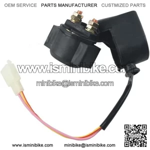 Starter Relay SOLENOID for 4-stroke GY6 Engine 50cc 70 cc 90cc 110 cc 125cc 150 cc 200cc 250 cc ATV Dirt Bikes Scooters Go Kart Dne BuggQuad 4 Wheelers