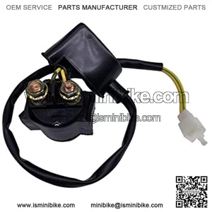 Starter Relay for GY6 49cc 50cc 70cc 90cc 100cc 110cc 125cc 150cc ATV Scooter Moped Go Karts Dirt Bikes for Kazuma for Sunl for Meerkat for Street for for Pit Bike