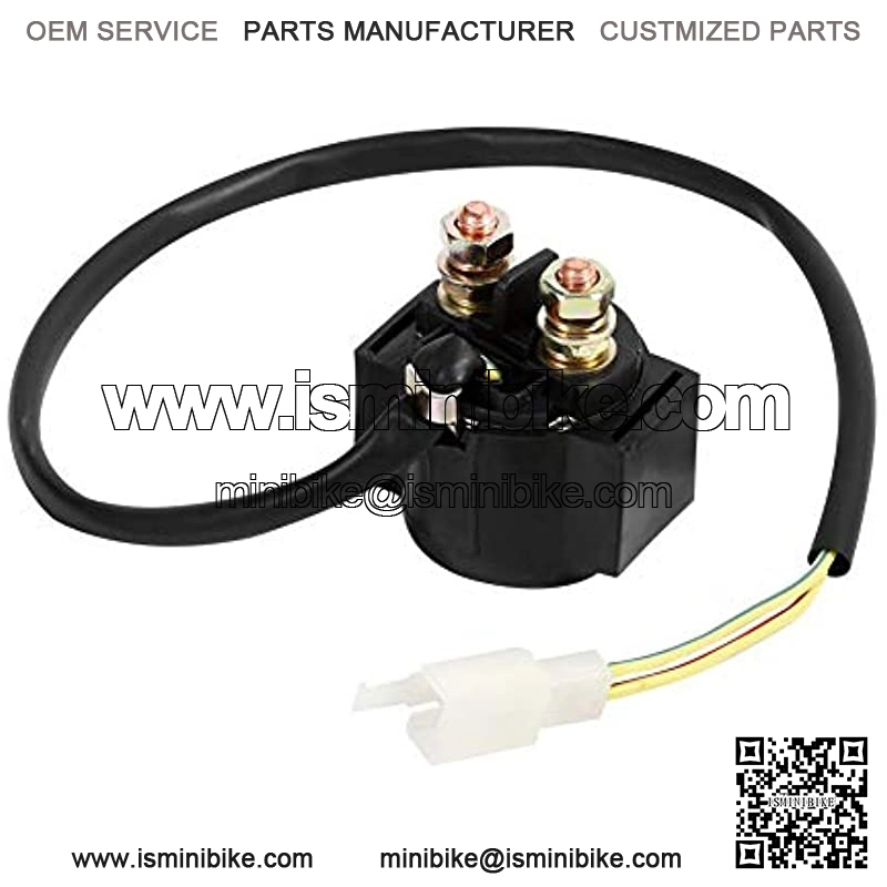 Starter Relay Solenoid for 50cc 125cc 150cc 250cc Scooter ATV Dirt Bikes Scooters Go Kart Dne BuggQuad 4 Wheelers Pit Bike Moped Roketa SSR Sunl Coolster - Image 2