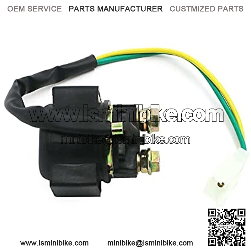 Starter Solenoid Relay For 4-Stroke GY6 Engine 50cc 70cc 90cc 110cc 125cc ATV Pit Dirt Bike Gokart TaoTao Coolster Roketa Sunl Buyang Kazuma Powersports Starters - Image 2