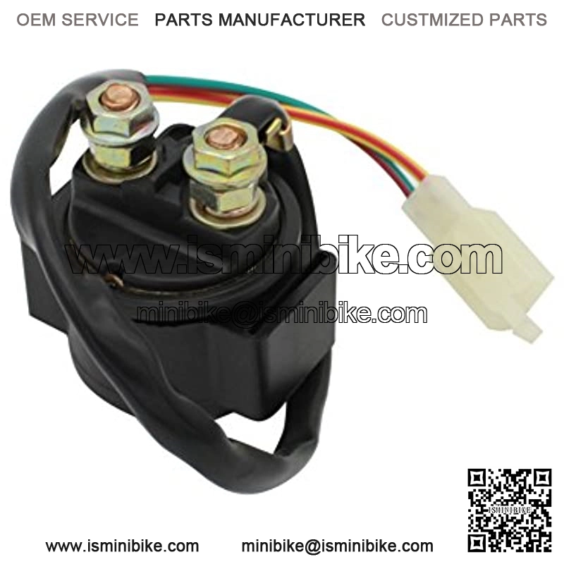Cyleto Motorcycle Parts Starter Solenoid Relay for 4-Stroke GY6 Engine 50cc 150cc 200cc 250cc ATV Dirt Bikes Scooters Go Kart Dne Buggys Quad 4 Wheelers Pit Bike Moped Roketa SSR Tao tao Sunl Coolster - Image 3