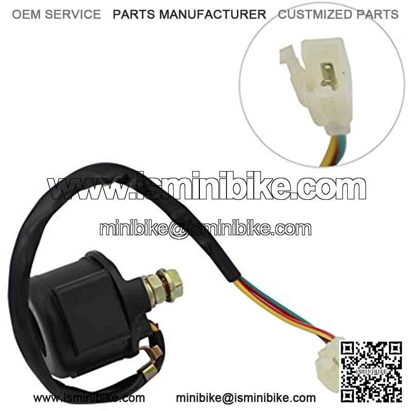 Cyleto Motorcycle Parts Starter Solenoid Relay for 4-Stroke GY6 Engine 50cc 150cc 200cc 250cc ATV Dirt Bikes Scooters Go Kart Dne Buggys Quad 4 Wheelers Pit Bike Moped Roketa SSR Tao tao Sunl Coolster - Image 4