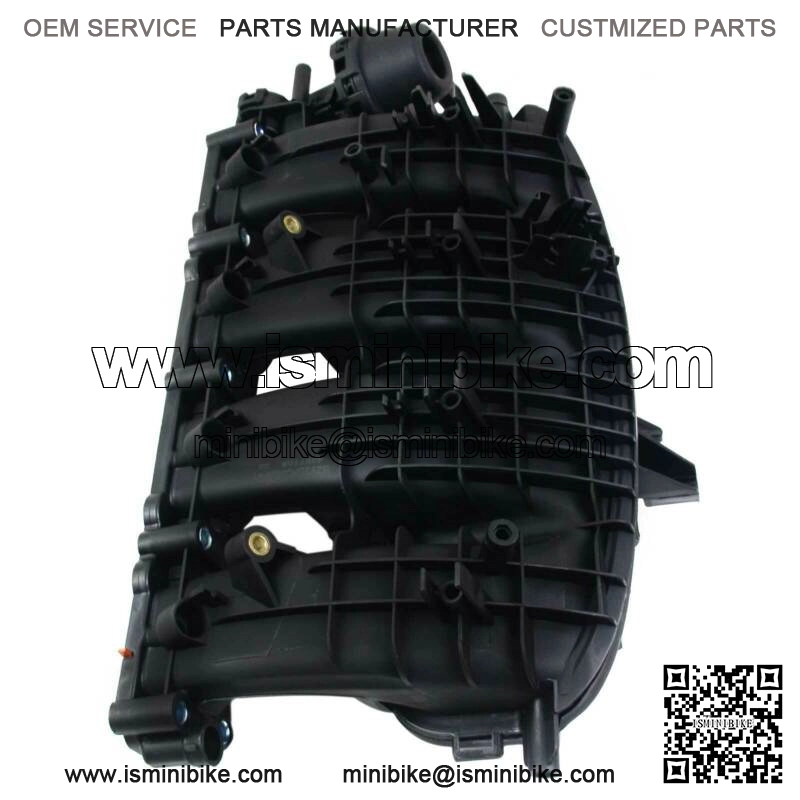 168 gasoline engine muffler exhaust with intake manifold for go kart