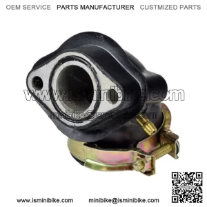 30 mm Intake Manifold with Single Vacuum Fitting for 150cc GY6 Go-Kart & Scooter Engines