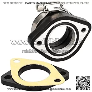 Racing partes motocicleta Air Colector de admisi??n 33mm carburador Colector-Adaptador de carburador Colector Adaptador Botas de colector de admisi??n para Yamaha Minimoto dirt b