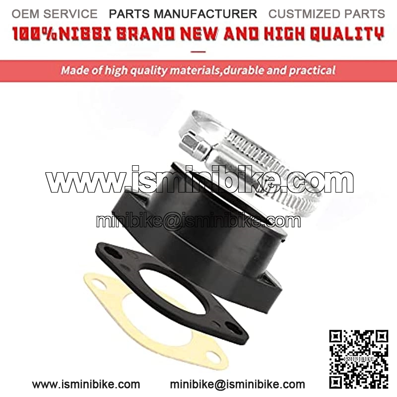 Racing partes motocicleta Air Colector de admisi??n 33mm carburador Colector-Adaptador de carburador Colector Adaptador Botas de colector de admisi??n para Yamaha Minimoto dirt b - Image 3