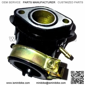AMERICAN SPORTWORKS MANCO QUANTUM CARBIDE ZIRCON 150CC GO KART INTAKE MANIFOLD