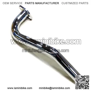 1-1/4 inch CHROME Fatty Header, for Mini Bike Go Kart Honda GX160/200, Titan, Predator