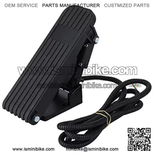 ATV Foot Brake Pedal, Vehicle Accelerator Throttle Speed Control Brake Foot Pedal E-Bike Go Kart