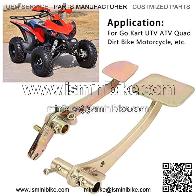 Pedal de acelerador ATV, pedales de acelerador de fGo Kart resistentes al desgaste 2 piezas para UTV Quad Dirt Bike - Image 4