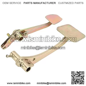 Pedales de acelerador de fGo Kart, a prueba de desgaste, 240 mm, 2 piezas, pedal de acelerador ATV antideslizante para UTV Quad Dirt Bike
