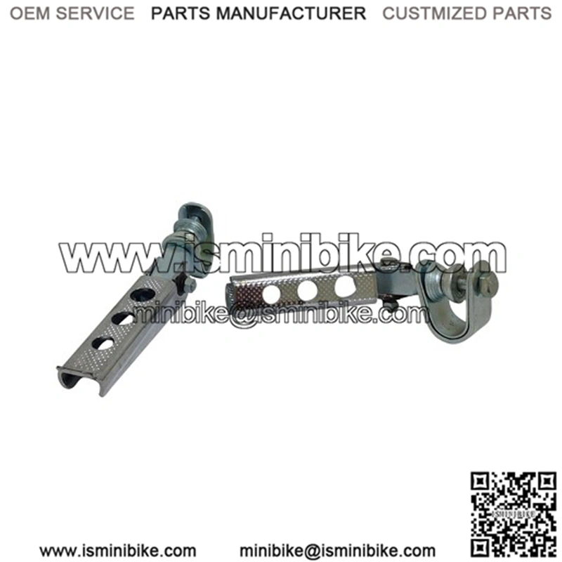 Chrome Fancy Hole Footpegs