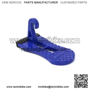Car Door Latch Hook Step Foot Pedal Ladder Foldable Blue for Toyota