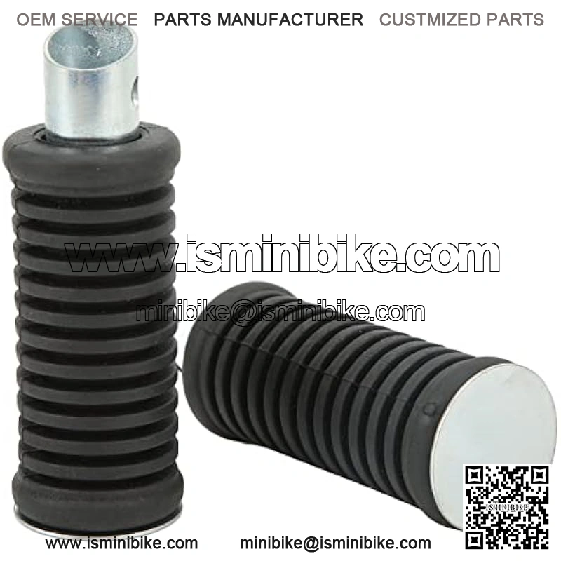 Foot Rest, Anti Slip High Strength Safe Footpegs 2pcs Aluminum Alloy for 196CC 6.0 6.5hp Mini Bikes - Image 2