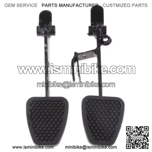 Circuito de Fde Pedal de Fde Pedal de Fde Motocicleta de 2 Piezas para UTV Juego de pedales de acelerador de f