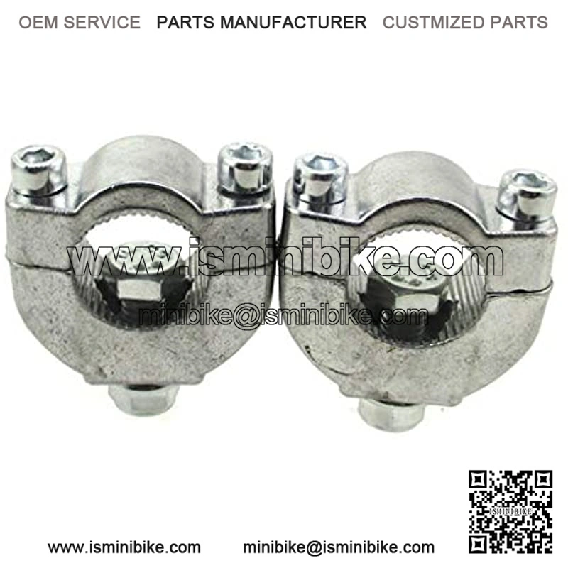 7/8" 22mm Handlebar Bar Risers Mount Bracket Clamp Taper For 2 Stroke 47cc 49cc Mini Moto Dirt Bike - Image 3
