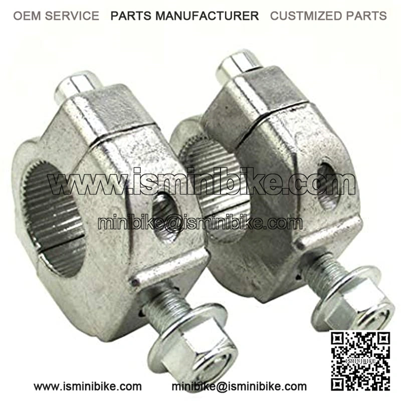 7/8" 22mm Handlebar Bar Risers Mount Bracket Clamp Taper For 2 Stroke 47cc 49cc Mini Moto Dirt Bike - Image 4