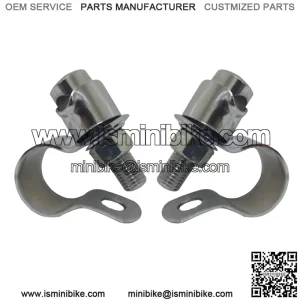 Set of 2 - Mirror Clamp for 7/8" or 1" Bar