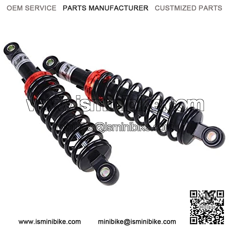 Motorcycle Shock Motorcycle Rear Shocks 12.6"/320mm Motorcycle Shock Absorber Rear Suspension Fit for Honda Suzuki Dirt Sport 1 Pair Black & Orange