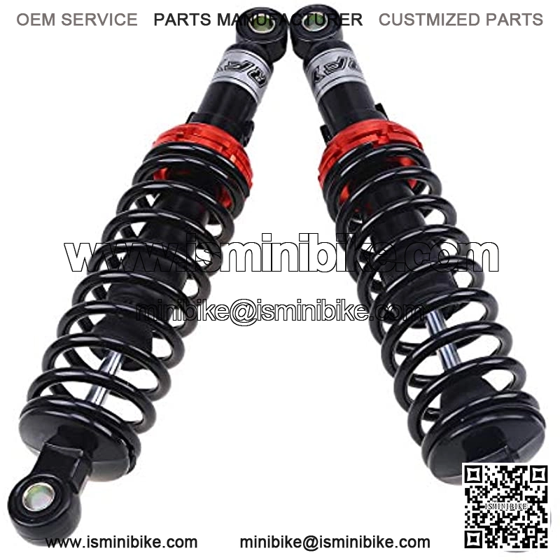 Motorcycle Shock Motorcycle Rear Shocks 12.6"/320mm Motorcycle Shock Absorber Rear Suspension Fit for Honda Suzuki Dirt Sport 1 Pair Black & Orange - Image 4