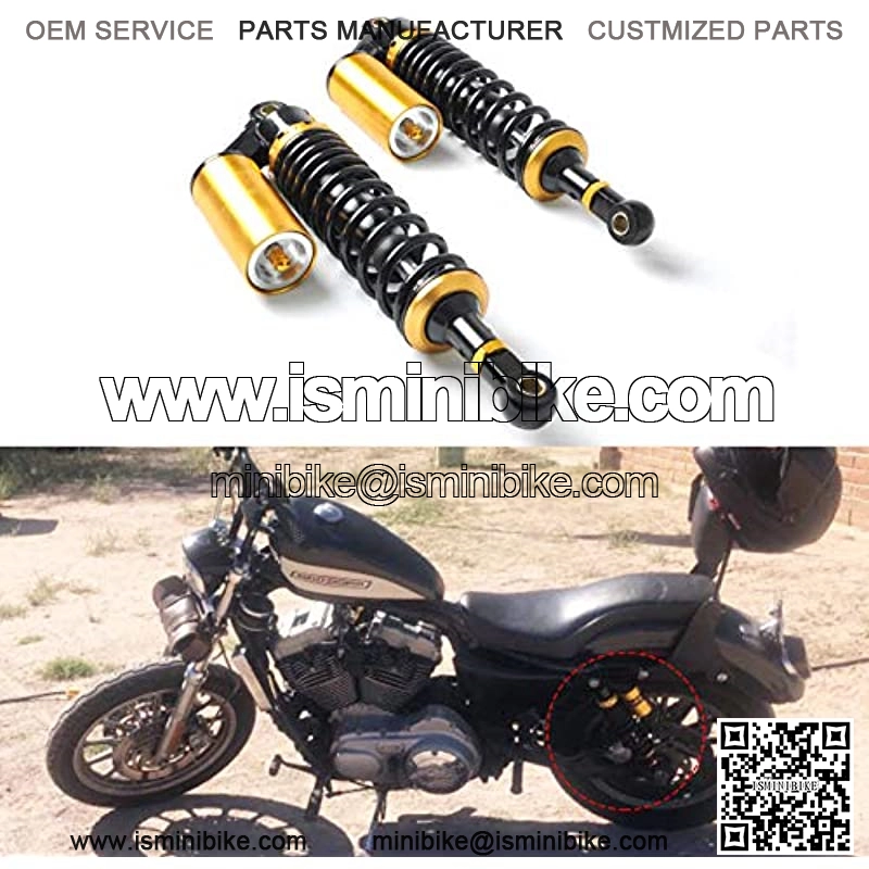 Loong Reform 320mm Universal Motorcycle Rear Air Shock Absorbers Compatible with 150CC-750CC Karting Scooter ATV Suzuki Honda Kawasaki - Image 2