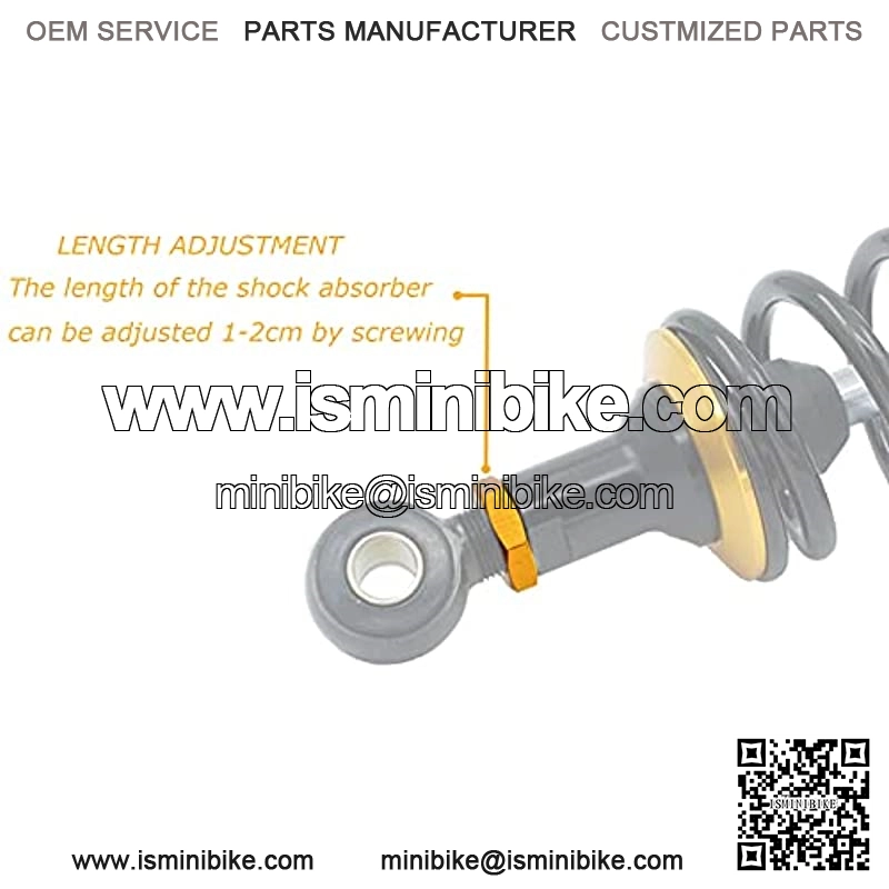 Loong Reform 320mm Universal Motorcycle Rear Air Shock Absorbers Compatible with 150CC-750CC Karting Scooter ATV Suzuki Honda Kawasaki - Image 3
