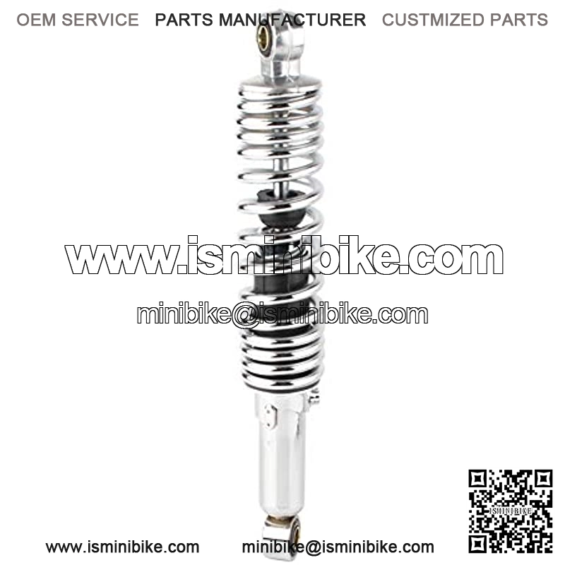 12.5" 320MM Motorcycle Rear Shock Absorbers Suspension Universal Fits Dirt bike Gokart ATV Quad, Chrome - Image 3