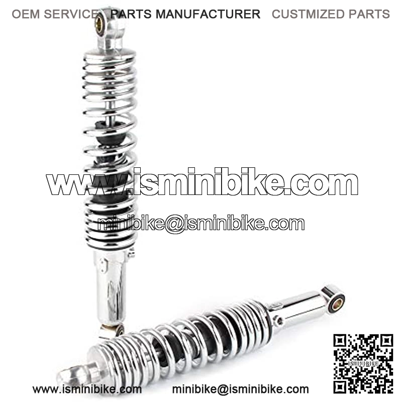 12.5" 320MM Motorcycle Rear Shock Absorbers Suspension Universal Fits Dirt bike Gokart ATV Quad, Chrome - Image 4