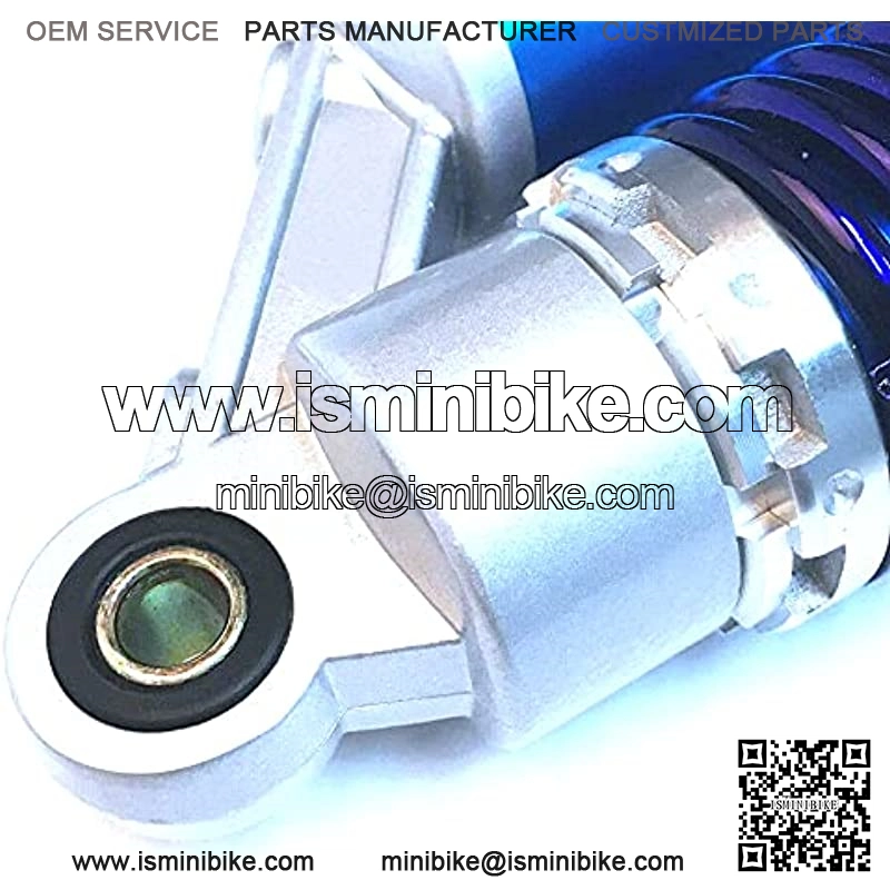 NHPJ one Pair 320mm Universal Motorcycle Rear Air Shock Absorbers for most 150cc~750cc Sport bikes / ATV Go Kart Quad Dirt Sport Bikes?? blue&silver) - Image 3