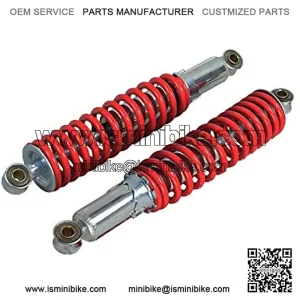 12" Adjustable Shocks for Go-Karts & Mini Bikes (Set of 2) (12 mm Eye Diameter)