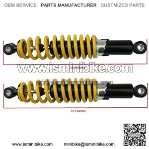 11 1/2" Front Shock Suspension 2pcs ATV Go Kart 125cc 110cc 90cc 70c 50cc Taotao