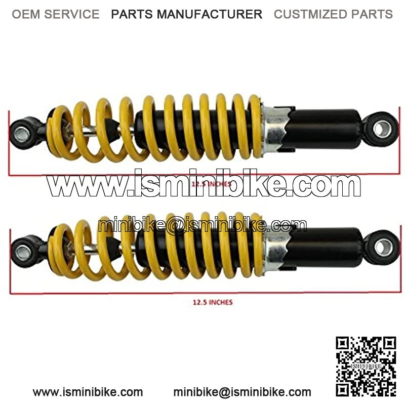 11 1/2" Front Shock Suspension 2pcs ATV Go Kart 125cc 110cc 90cc 70c 50cc Taotao